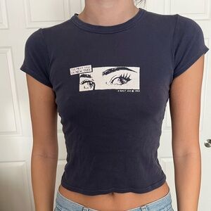 Brandy Melville/John Galt Classic Meet You in New York Graphic Tee